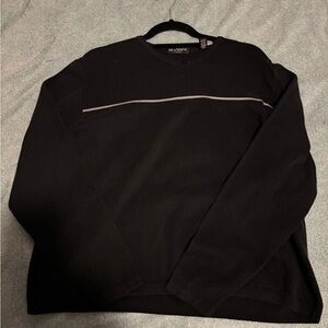 Rave V-Neck Sweater in Black